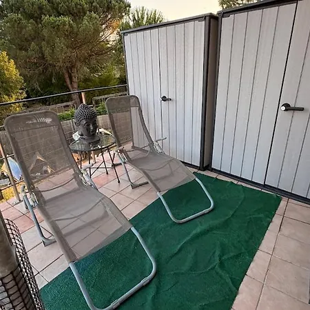 La Bulle Zen - 2 Bedrooms - Terrace - Clim - Parking * Ambares-et-Lagrave